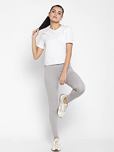 Image of Alan Jones Clothing Womens High Rise Stretchable Workout Ankle Length Tights