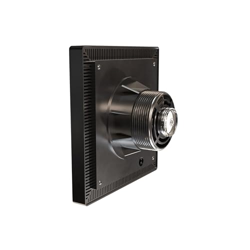 Ventilador solar para cobertizos Quietcool UTF-SLR-04-L con luz integrada - sin necesidad de cableado - panel solar de 3,5 W miniatura 6