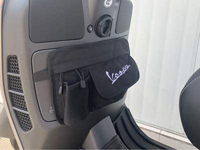 Pro-Kodaskin Glove Bags Storage Bag For Vespa Gts Lx Lxv Sprint Primavera 50 125 250 300 (Black) #TOP2