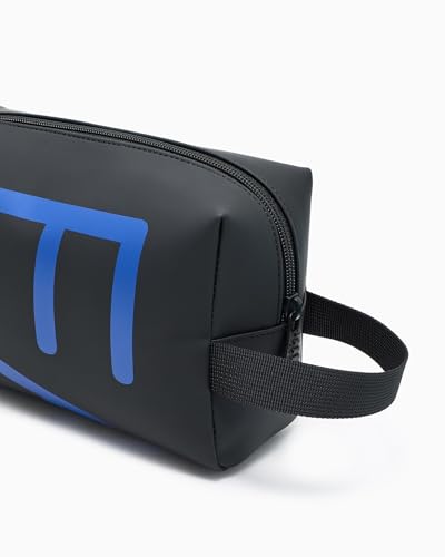 EA7 Unisex. 245076_3R910 Borsa Da Toilette Nera Maxilogo (Osfa), Nero, Casual, Poliestere - 3