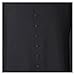 Black Cassock in Polyester, 140 cm (55 inc.)