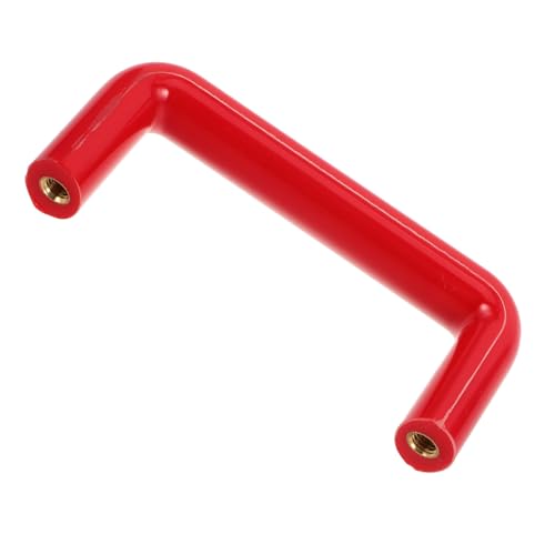 jojofuny Tirador de Puerta Industrial Rojo Mango Rosca Interna Plástico Resistente para Hornos y Equipos Industriales Agarre Ergonómico y Duradero