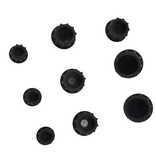 CHICIRIS Motorrad Rahmenlochkappen Abdeckungs Plug Kit Rahmenloch Abdeckkappen Plug Kit Dekor für R1200GS LC Adventure 14 18