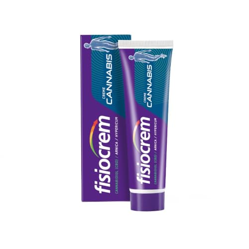 FISIOCREM Cannabis | 60 ml | Crema uso tópico con CBD, Árnica e Hipérico