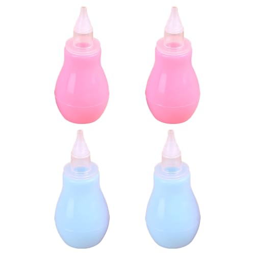 Image of ibasenice 4-Pack with Soft Spout for Cleaner and Mucus Removal Portable Congestion Relief Tool for Newborns 3.34X1.18X1.18In