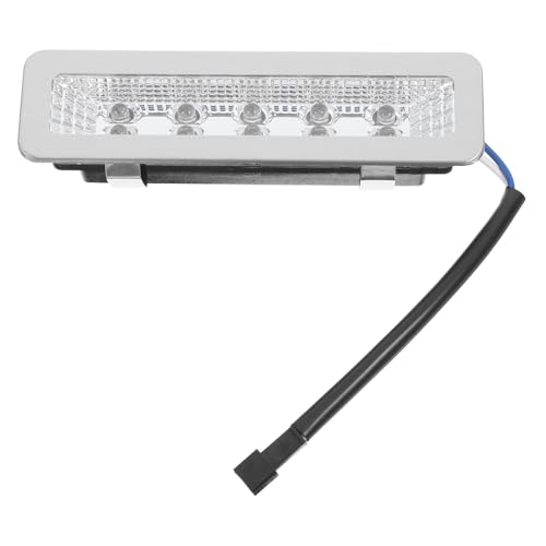NUOBESTY Bombilla LED para Campana Extractora de Cocina Luz Fría Doble Línea 12v Luz LED Rectangular Resistente al Agua para Iluminación de Estufa y Repuesto