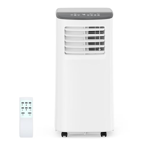 Image of Garvee 3-in-1 Portable Air Conditioner, 8,000 BTU Portable AC Unit with Cooling, Dehumidifier & Fan for Rooms up to 350 sq.ft with Remote Control, Sleep Mode, 24H Timer & Window Kit