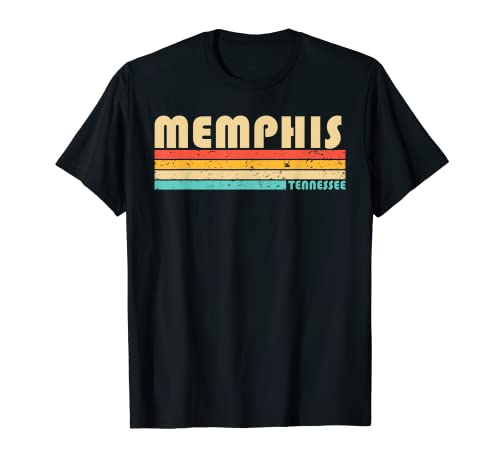 MEMPHIS TN TENNESSEE Funny City Home Roots Retro Camiseta