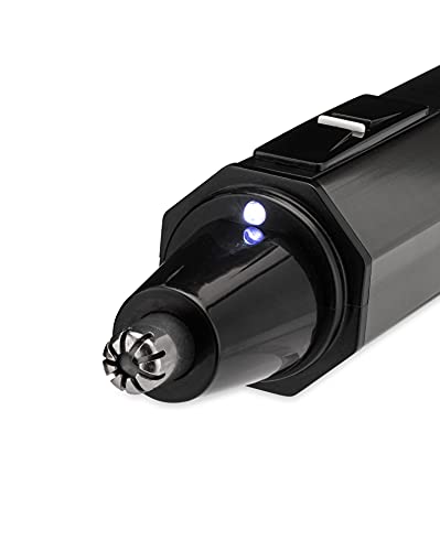 Toilettree Products Water Resistant Stainless Steel Nose And Ear Hair Trimmer With Led Light #TOP2