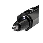 ToiletTree Products Water Resistant Stainless Steel Nose and Ear Hair Trimmer with LED Light