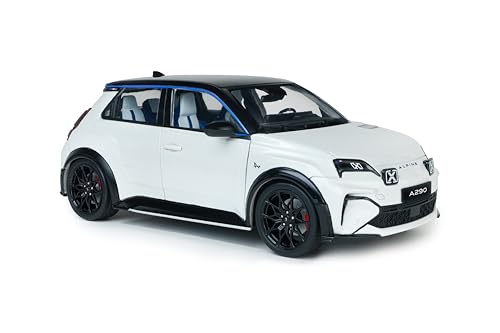 Modelo a escala 1:18 Alpine A290 GTS Blanco 2024 Solido miniatura 3