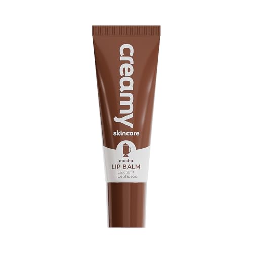 Creamy Skincare Lip Balm Mocha 10g | Hidratação Intensa, Efeito Pump Volumizador, Suaviza Linhas, Textura Confortável, Ácido Hialurônico | Todos os Tipos de Pele