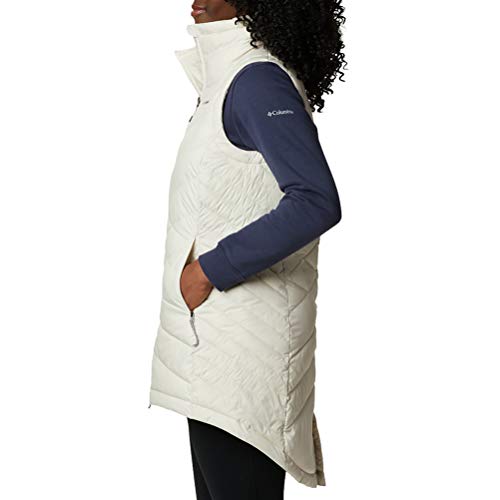 Columbia Women's Heavenly Long Vest, Chalk, X-Small