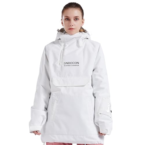 Bluemagic Giacca da Sci Calda da Donna, Giacca Invernale Donna Jacket con Cappuccio, Abbigliamento...