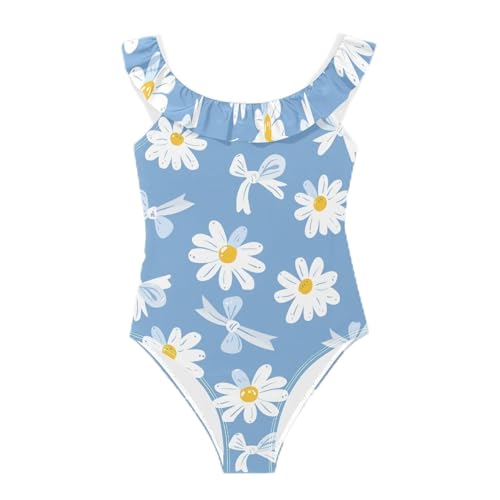 Traje de baño para niña Yoogain con volantes de playa para verano