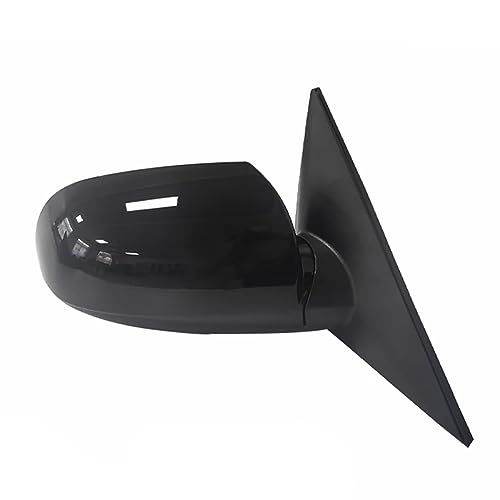 互換性あり2006〜2009年式ヒュンダイ・ソナタ対応ヒーター付きパワーサイドミラー - 助手席側交換用、OEMフィット、簡単取り付け(Black-Right,7 PINS)