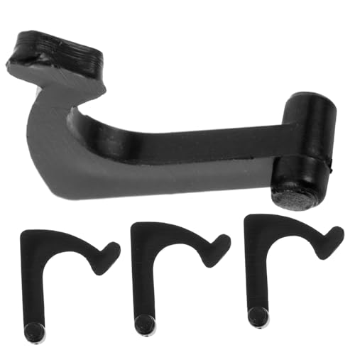 CLISPEED 4pezzi Supporto Per Giradischi in Vinile Fibbie Di Fissaggio Per Giradischi in Vinile Compatibile Diverse Marche