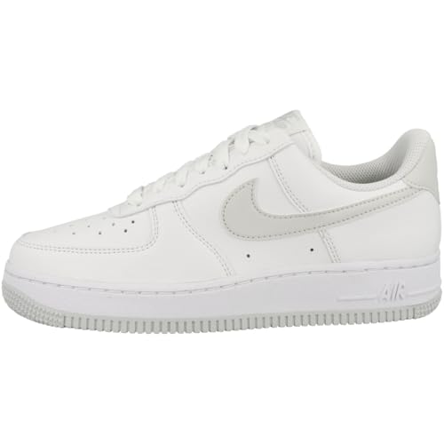 Nike Air Force 1 '07 Women's Shoes (DV3808-104, White/White/Volt/Photon Dust) Size 7