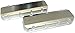Moroso 68481 Fabricated Aluminum Valve Covers, Fits Big Block Chevy Conventional Heads, 3" Tall, w/o Logo