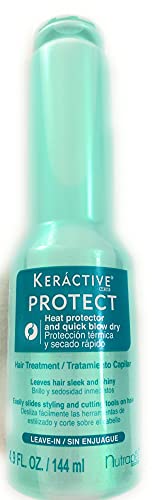 Keractive Protect heat protfor ironing hair and quick dryingector, para planchado.