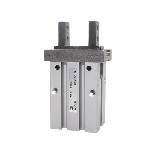 Pinza neumática MHZL2-16D de aluminio con cilindro de dedo angular 2