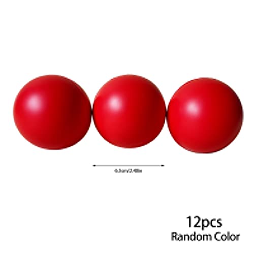 2 Pcs Mini Esponja Jogar Bolas | Mini Bolas de Esponja para Sólidos,Bolas leves e macias, em cores n