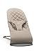 BabyBjörn Babywippe Bliss, Gewebt, Klassische Steppung, Sandgrau