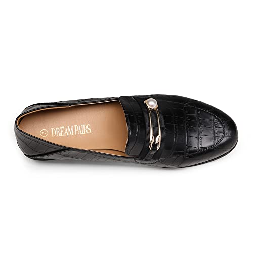 Image of DREAM PAIRS Loafers for Women Slip On Comfortable Round Toe Casual Fashion Flats Dressy Shoes