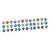 Adhesivo magnético redondo: magnético, fácil de usar, se puede aspirar directamente en el refrigerador, adhesivo para nevera