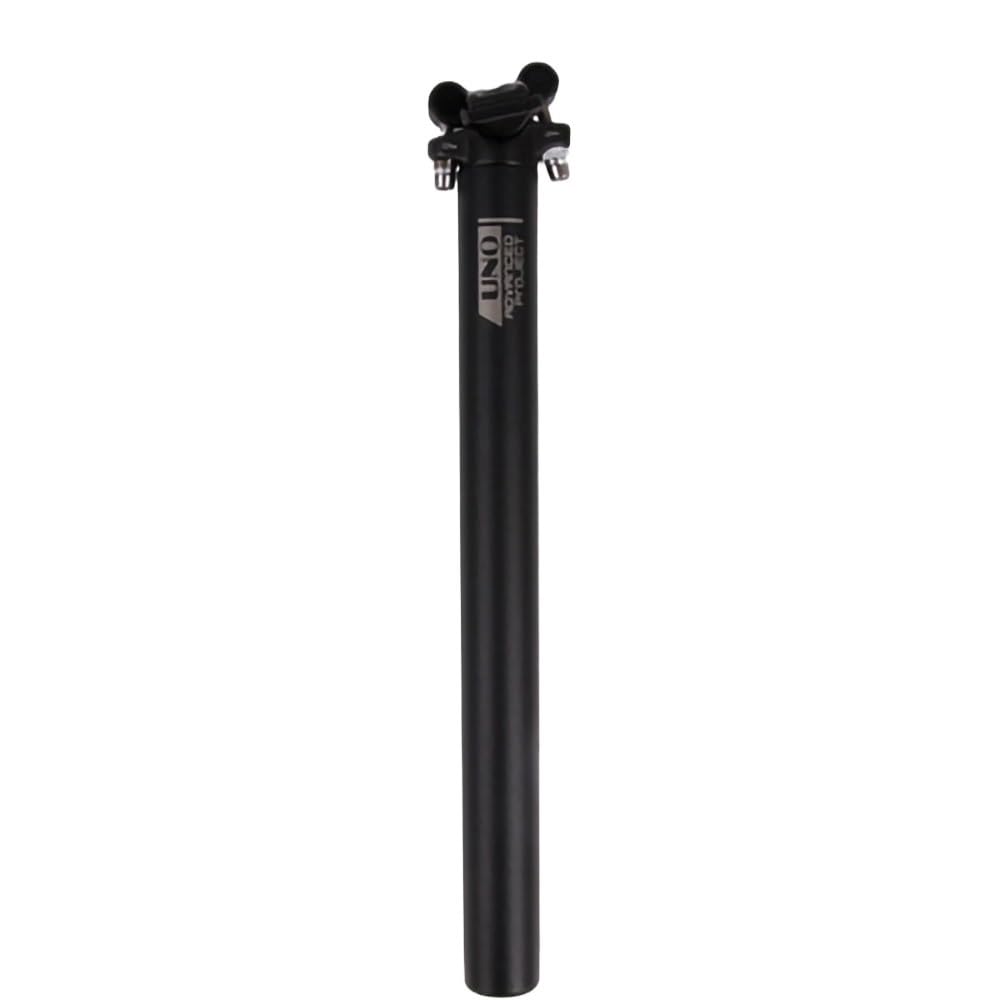 JIASHUNHE Bike Seat Post Aluminum Seatpost MTB Road Bike Seat Accessories 25.4/27.2/28.6/30.9/31.6 * 350/400mm Bicycle Tube Parts(31.6x350mmBK)