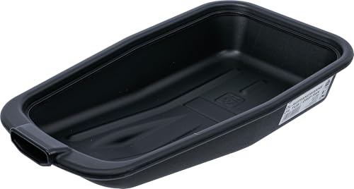 Produktfoto von BGS 9994 | Öl-Auffangwanne für Motorräder | 2 l | Länge: 380 mm | Breite: 212 mm | Höhe: 73 mm | Material: HDPE