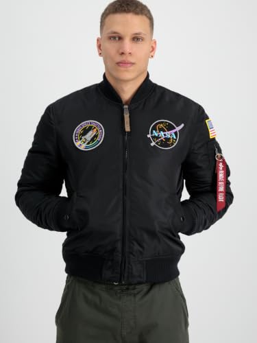 Alpha Industries Herren MA-1 VF NASA Slim Bomber Jacket – Ansicht 3