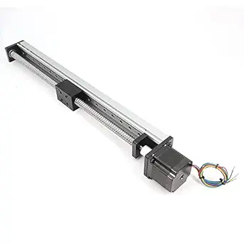Befenybay 400mm Length Travel Linear Stage Actuator with Square Linear Rails Ballscrew SFU1605 with NEMA23 Stepper Motor for DIY CNC Router Parts X Y Z Axis