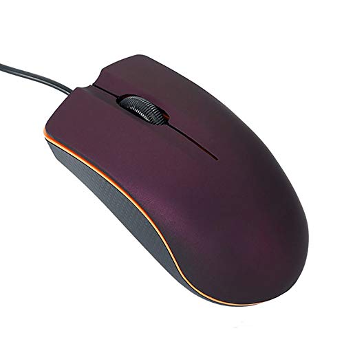Ashley GAO Ratón USB con Cable para Juegos, ratón óptico para Juegos dpi para PC, Ordenador portátil, Cable para Deportes electrónicos, ratón para Juegos USB Cover