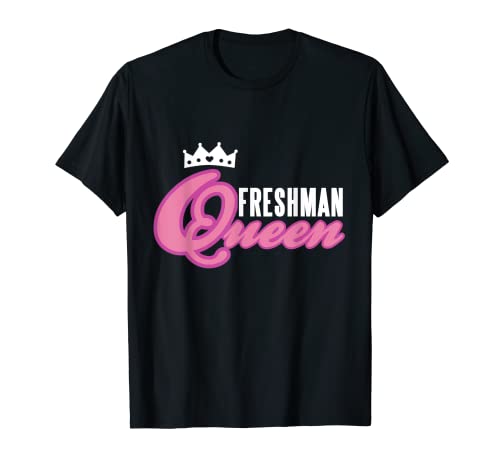 Freshman Queen Retro Freshman Designs Presente Camiseta