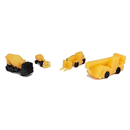 Camion lourd N 1:160 grue et mélangeur pour décor ferroviaire Outland Models