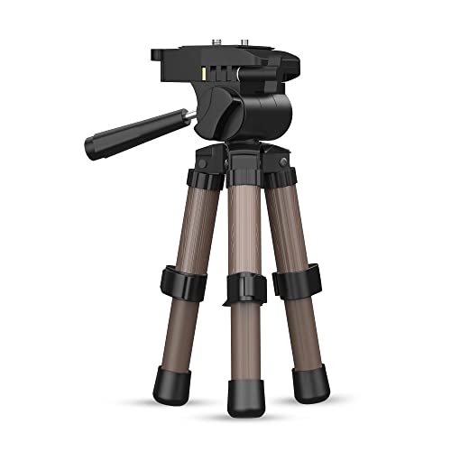 Nedis (Designed in Netherlands) 22cm Tripod for DSLR and Video Cameras and Smartphones, Max Load 1 Kg, Light Weight and Flexible