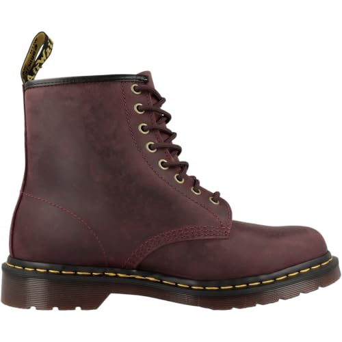 Boots Dr. Martens 1460 Cherry Crazy Horse - vue 5