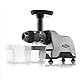 Omega CNC80S Compact Slow Speed Multi-Purpose Nutrition System Juicer Entsafter - Horizontal, Kunststoff, Silber