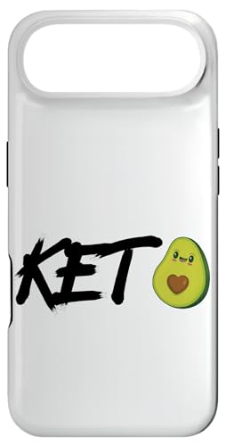 Funny Humor Avocado Keto Graphic T-shirt, Avocado Keto Diet �X�}�z�P�[�X iPhone Air �p