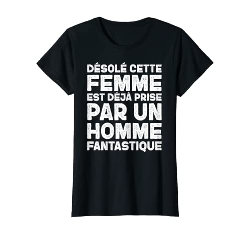 Femme Désolé Cette Femme Est Prise Cover