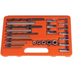 Astro Pneumatic 26 Piece Screw Extractor / Drill and Guide Set
