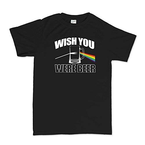 igczobuxlwesk Wish You were Beer Here Funny T-Shirt