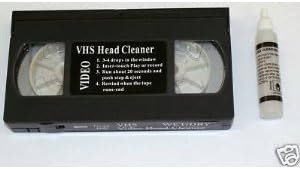 ALERT ALARM NEW S/VHS VIDEO HEAD CLEANER + FLUID VHS/PAL/SECAM [Electronics]
