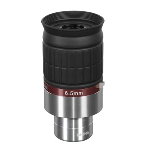Ocular HD-60 para telescopio: campo de 60 grados y 6,5 mm para observaciones de 1,25 pulgadas.