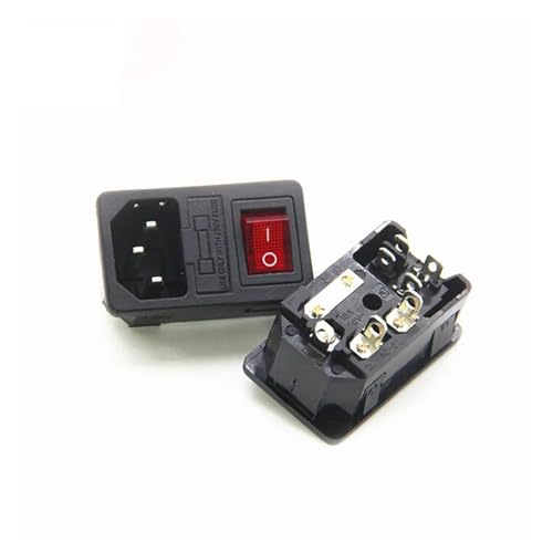 Connecteur de commutateur de fusible IEC 320 C14 évitant les surcharges électriques