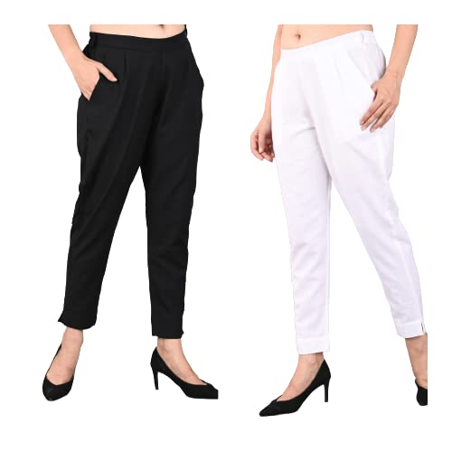 Black-White Pant Combo Pack 