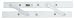 Weems & Plath Marine Navigation Parallel Ruler Without Protractor Markings (15-Inch)