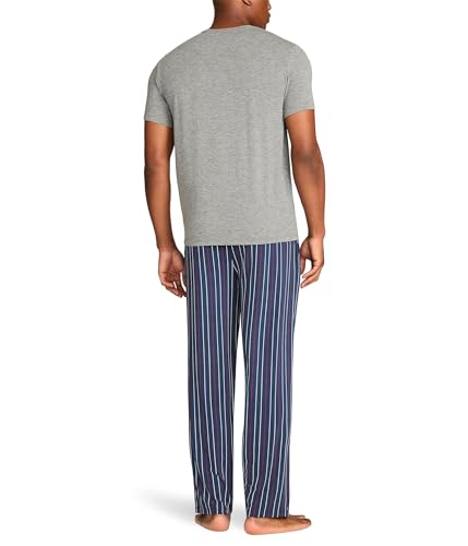 Image of Tommy John Men's Second Skin Pajama Pants - Comfortable Soft Sleep & Lounge Bottoms for Men
