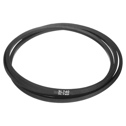 uxcell 3L740 Classic Wrapped Rubber V-Belt, 74"(1880mm) Outside Circumference, 3L Profile V Belt 3/8" Width 7/32" Height